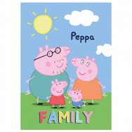 Koc polarowy Świnka Peppa (014008) 100cm x 140cm