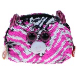 Kosmetyczka (zebra Zoey) z odwracanymi cekinami