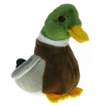 Maskotka Kaczka krzyżówka z dźwiękiem 16cm (89360)