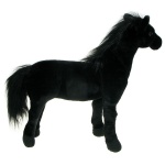 Maskotka Koń (czarny) 50cm 16320