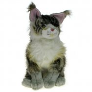 Maskotka Kot Maine Coon 33cm (91639) szary