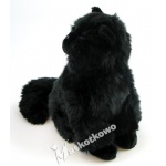 Maskotka Kot Perski czarny 25cm 14843