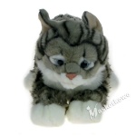 Maskotka Kot pręgowany leżący szary 45cm 82002