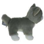 Maskotka Kotek mini stojący szary 13/17cm (90656) eco-friendly