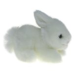 Maskotka Królik 16cm (603910) biały (B)