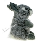 Maskotka Królik 20cm 13723 szary