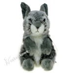 Maskotka Królik 20cm 13723 szary