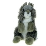 Maskotka Królik 20cm (92483) szary