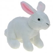 Maskotka Królik biały 14/18cm (65176)