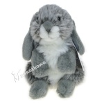 Maskotka Królik miniaturka 18cm 81104 szary