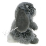 Maskotka Królik miniaturka 18cm 48747 (A) szary
