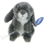 Maskotka Królik miniaturka 18cm 48747 (A) szary