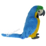 Maskotka Papuga Ara ararauna 27cm 82729D (niebieska)