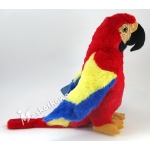Maskotka Papuga Ara żółtoskrzydła 29cm 11588