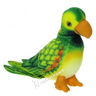 Maskotka Papuga zielona 24cm 20267