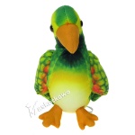 Maskotka Papuga zielona 24cm 20267