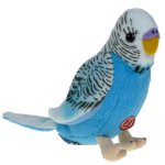 Maskotka Papużka falista niebieska 12cm z dźwiękiem (85775) eco-friendly
