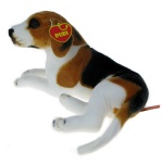 Maskotka Pies beagle leżący 45cm (16368)