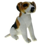 Maskotka Pies beagle siedzący 24cm (93902)