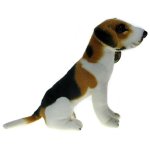 Maskotka Pies beagle siedzący 24cm (93902)