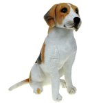 Maskotka Pies beagle siedzący 55cm (30245)