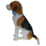 Maskotka Pies beagle siedzący 55cm (30245)