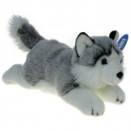 Maskotka Pies husky leżący 32cm (48853)