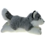 Maskotka Pies husky leżący 32cm (48853)