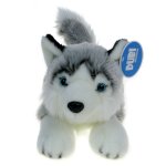 Maskotka Pies husky leżący 32cm (48853)