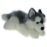 Maskotka Pies husky leżący 35cm (02882)