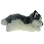 Maskotka Pies husky leżący 35cm (02882)