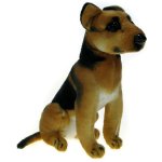 Maskotka Pies owczarek niemiecki siedzący 24cm (93926)