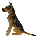 Maskotka Pies owczarek niemiecki siedzący 58cm (30238)
