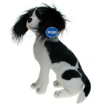 Maskotka Pies Cavalier king charles spaniel siedzący 38cm (16641)