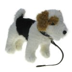 Maskotka Piesek Terrier na smyczy 27cm (90861)