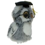 Maskotka Sowa "mądra głowa" 19cm (49170) Eko-Friendly