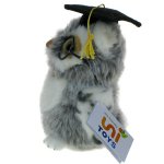 Maskotka Sowa "mądra głowa" 19cm (49170) Eko-Friendly