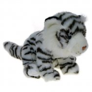Maskotka Tygrys śnieżny siedzący 25cm (48716)