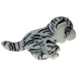 Maskotka Tygrys śnieżny siedzący 25cm (48716)