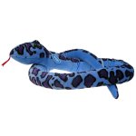 Maskotka Wąż niebiesko-fioletowy 242cm 11674