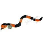 Maskotka Wąż pomarańczowo-czarny 52cm 65275