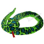Maskotka Wąż zielony 242cm 11674