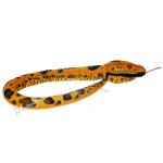 Maskotka Wąż żółty 90cm 00921