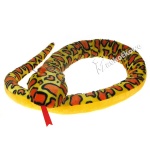 Maskotka Wąż żółto-pomarańczowy 242cm 11674