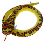 Maskotka Wąż żółto-pomarańczowy 242cm 20054