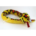 Maskotka Wąż żółty 97cm 15043