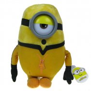 Minionki (Wejście Gru) - Minionek Stuart w stroju Kung Fu 28cm (plastykowe gogle)