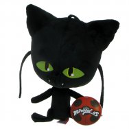 Miraculum - Biedronka i Czarny kot - maskotka Plagg 28cm (24099)