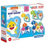 Moje pierwsze puzzle (My First Puzzles) 4w1 - Baby Shark (20828)