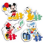 Moje pierwsze puzzle (My First Puzzles) 4w1 - Myszka Mickey i przyjaciele (20819)